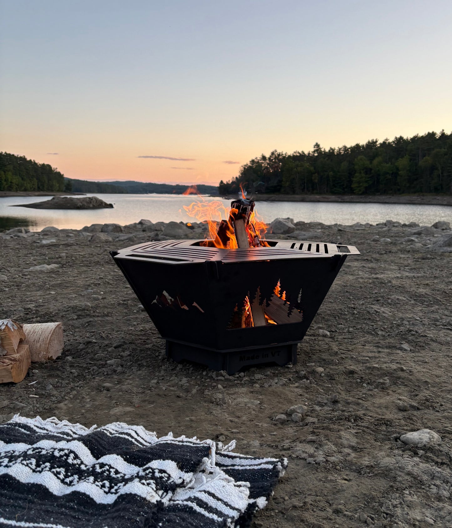 Hex Fire Bowl Grill
