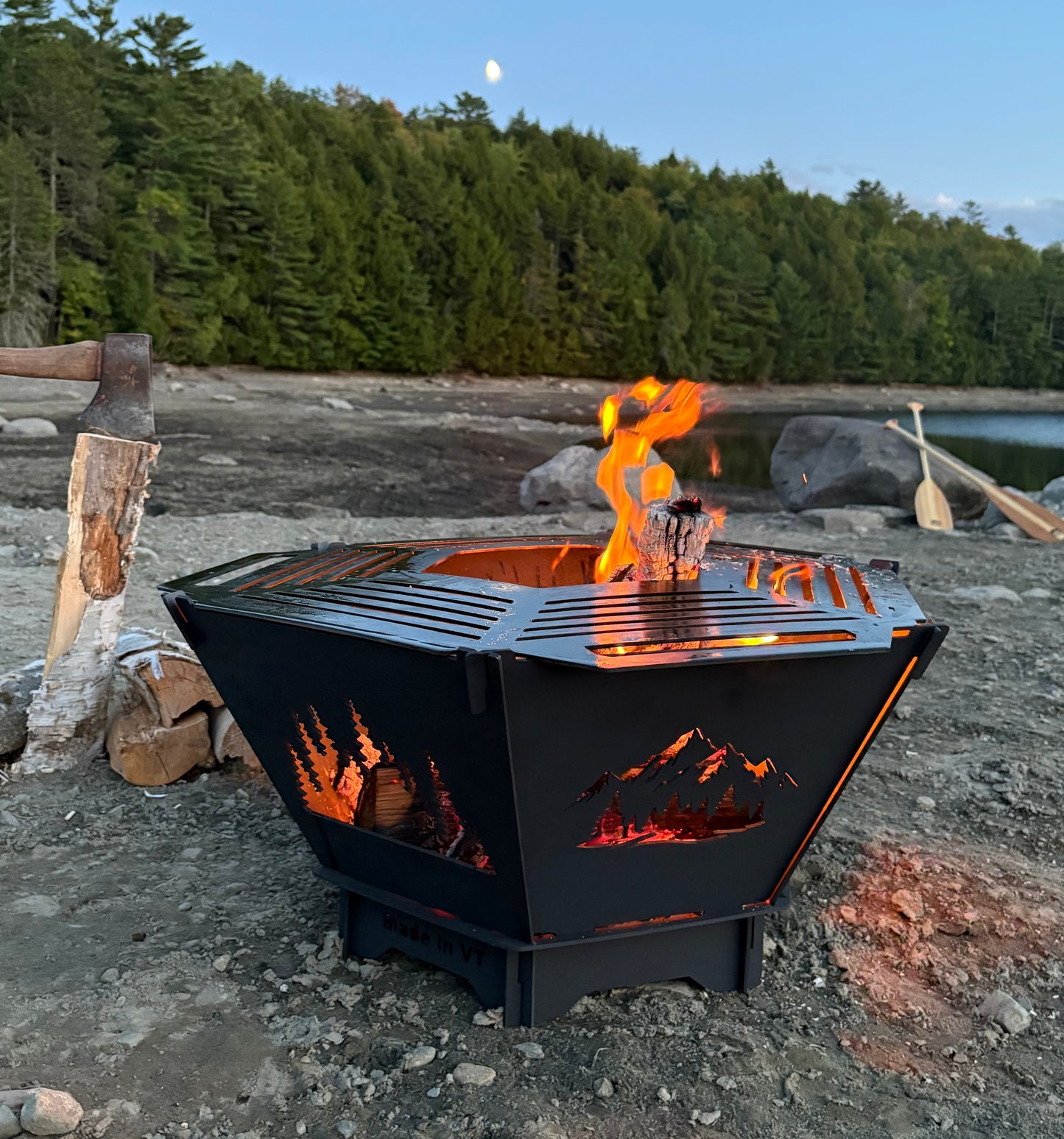 Hex Fire Bowl Grill
