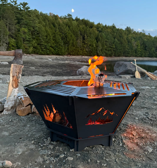 Hex Fire Bowl Grill